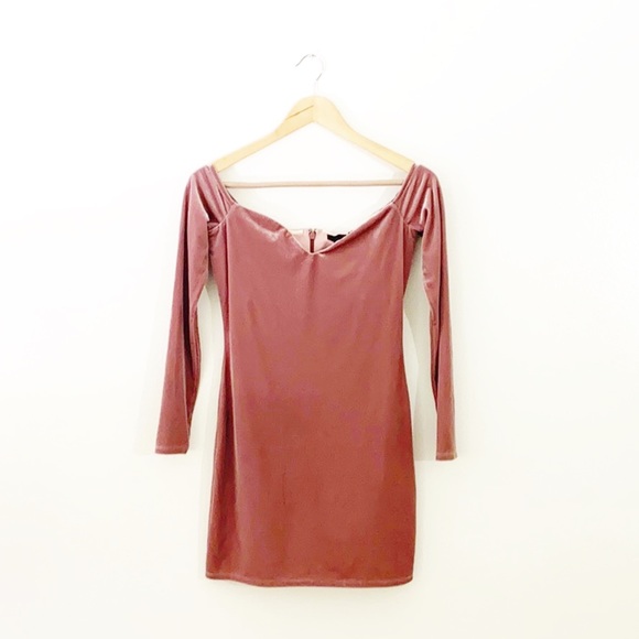 NBD Clara Mini Dress in Blush Pink - Picture 4 of 7